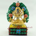 Fine Quality  6.25" Chenrezig Statue