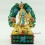 Fine Quality  6.25" Green Tara Statue