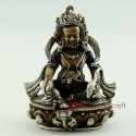 Fine Quality 4" Yellow Dzambhala Statue 