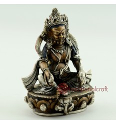 Fine Quality 4" Yellow Dzambhala Statue 