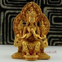 4" Maitreya Buddha Statue