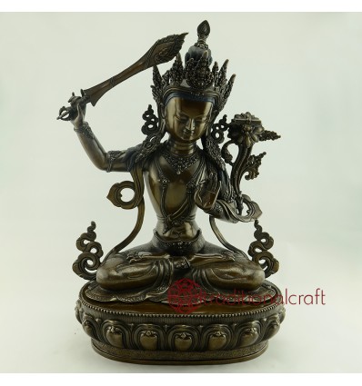 Fine Quality 19.5" Manjushri Statue 