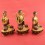 Fine Quality 8" Guru Tsongkhapa Statues Set