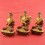 Fine Quality 8" Guru Tsongkhapa Statues Set