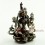 Fine Quality 4.25" Green Tara Statue