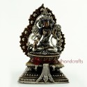 Fine Quality 5.25" White Tara Statue