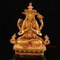 Fine Quality  4" Chenrezig Statue 