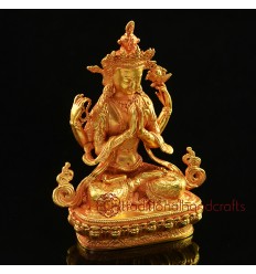 Fine Quality  4" Chenrezig Statue 