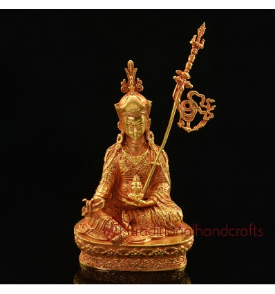 Fine Quality 3.75" Guru Rinpoche Statue