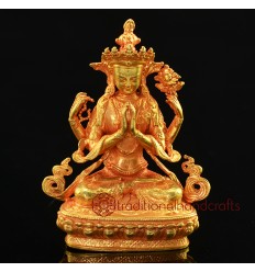 Fine Quality 2.75" Chenrezig Statue