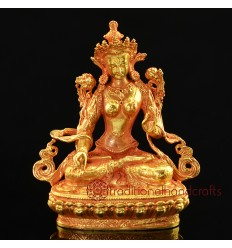 Fine Quality 2.75" White Tara Statue