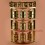 Finely Hand Carved 10" Table Top Tibetan Buddhist Prayer Wheel - Handmade Nepal