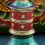 Finely HandCarved 3.75" Table Top Tibetan Buddhist Prayer Wheel - Handmade Nepal