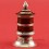 Fine Hand Carved 3.75" Table Top Prayer Wheel.