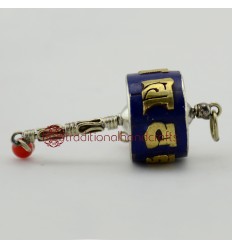 Fine Quality 35 mm Hand Held Prayer Wheel Pendant