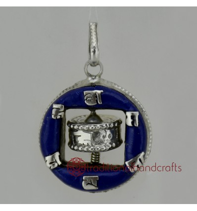 Fine Quality 42 mm Wall Hanging Prayer Wheel Pendant