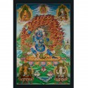 33.25"x23" Vajrapani Thangka