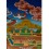 42.5"x30.5" Pure Land Amitabha Buddha Thangka 