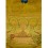 44.5”x32.75”  Gold Shakyamuni Buddha Thangka Painting