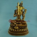 Fine Quality 15" Manjushri Statue From Nepal.