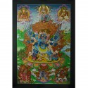 33.5"x23.5" Vajrakilaya Thangka Painting