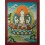 17.25"x13" Chenrezig Thangka Painting