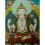 26.25"x20.25" Chenrezig Thangka Painting