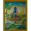 26.25"x20.25" Medicine Buddha Thangka Painting