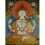 33.75"x25.5"Chenrezig Thangka Painting