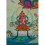 33"x23" White Tara Thangka Painting