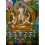 33" x 23.75"" White Tara Thangka Painting