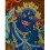 26.5"x20.5" Vajrapani Thangka Painting