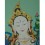 30"x22.75"  White Tara Thangka Painting