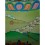 29.75"x22.75" Shakyamuni Buddha Thangka Painting