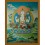 29.75"x23" Chenrezig Thangka Painting