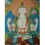 29.75"x23" Chenrezig Thangka Painting