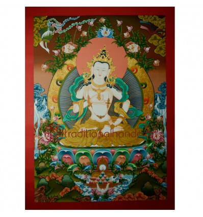 32"x23.75"  Vajrasattva Thangka Painting