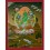 24.5"x18.5" Green Tara Thangka Painting