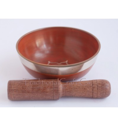 Fine Quality Bronze Alloy 3.25" Tibetan Buddhism Singing Healing Meditation Bowl from Nepal