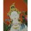 24.5"x19" White Tara Thangka Painting