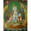 26.5"x20.5"  White Tara Thangka Painting