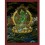 26.5"x20.25"  Green Tara Thangka Painting