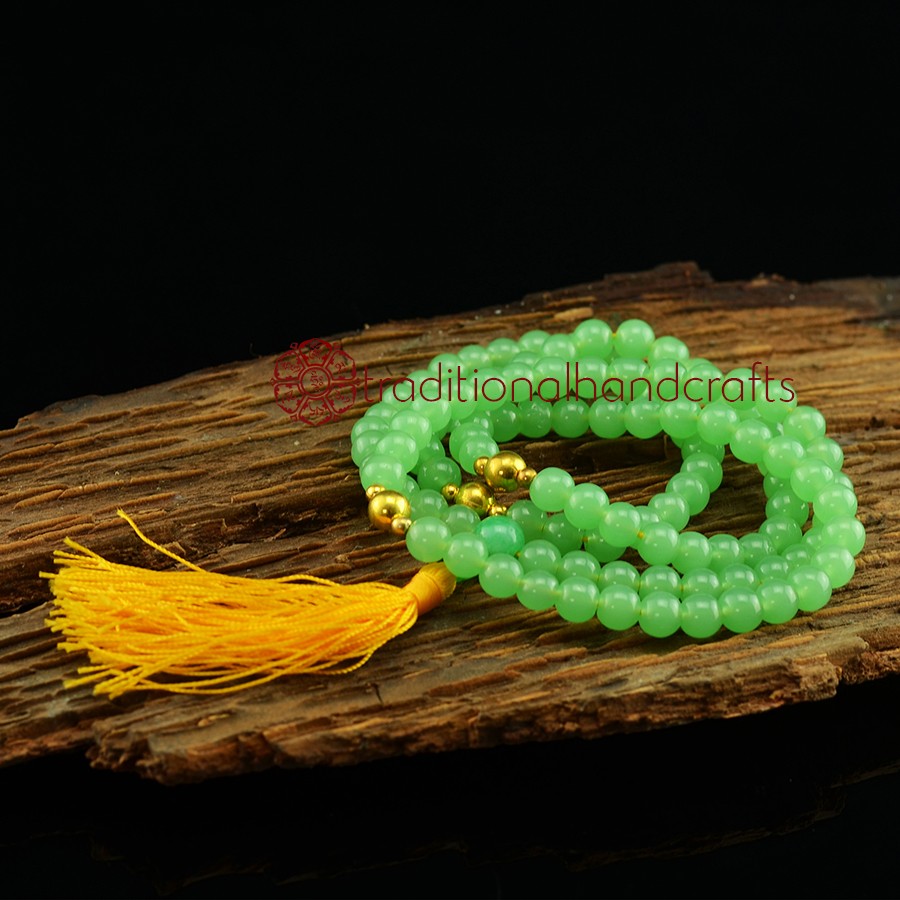 plastic mala beads