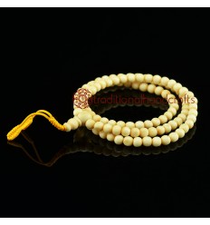 7 mm Bone 108 Beads Mala