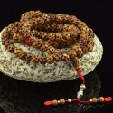 10 mm Bone Knot Carving 108 Beads Mala