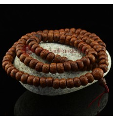 14 mm Flat Bodhiseed 108 Prayer Beads Mala