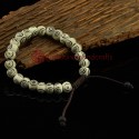 8 mm Bone 24 Prayer Beads Wrist Mala