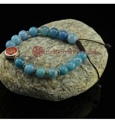 10 mm Stone 16 Prayer Beads Wrist Mala