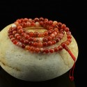 8 mm Agate 108 Beads Tibetan Buddhist Meditation Prayer Japa Mala