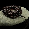 8 mm Garnet 108 Beads Tibetan Buddhist Meditation Prayer Japa Mala